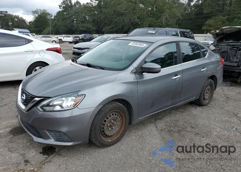 2017 Nissan Sentra S из США, поврежденный, VIN 3N1AB7AP7HY254702